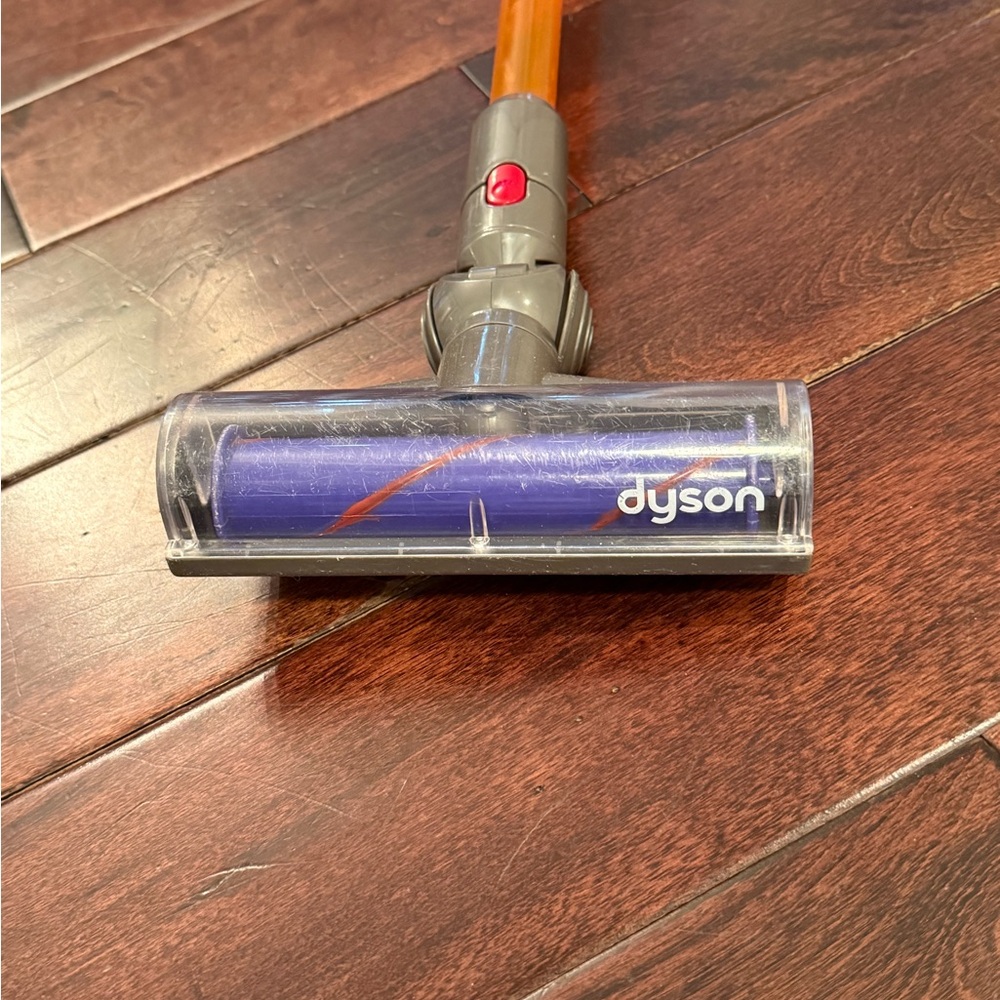 Cordless Stick Vacuum with Orange Wand - Picture 2 of 3